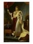 Napoleon I In Coronation Robe by Francois Gerard Limited Edition Print