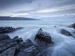 Rocky Shore At Bossington Beach, Exmoor National Park, Somerset, England, United Kingdom, Europe by Adam Burton Limited Edition Print