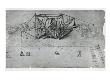 Excavator For Canal Construction by Leonardo Da Vinci Limited Edition Print