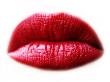 Close-Up Of Red Lipsticked Lips by Ilona Wellmann Limited Edition Print