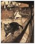 The Cat And Mouse In Partnership by Arthur Rackham Limited Edition Print