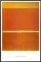 Saffron, 1957 by Mark Rothko Limited Edition Pricing Art Print