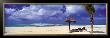 Beach With Sunloungers, Caribbean by Tom Mackie Limited Edition Print