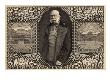 Emperorr Franz Josef/Joseph I Of Austria, Commemoration Card With Portrait And Views Of Vienna by Hugh Thomson Limited Edition Print