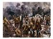 Passchendaele' - Soldiers In Mud Near Ypres In Belgium During World War I, 1917 by William Hole Limited Edition Pricing Art Print
