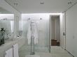 Big White House, Sao Paulo, Master Bathroom With Glass Walled Double Shower, Archit: Marcio Kogan by Alan Weintraub Limited Edition Print