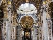 View To The Altar, St Peter's Basilica, Vatican City, Rome, Italy by David Clapp Limited Edition Print