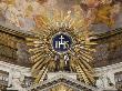 Religious Detail Above Altar At Chiesa Del Gesu, Rome, Italy by David Clapp Limited Edition Print