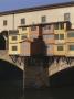 Ponte Vecchio, River Arno, Florence, Italy, 1345 And 1564,Overhanging Medieval Workshops by Colin Dixon Limited Edition Print