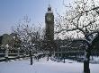 Big Ben And The Houses Of Parliament In The Snow, London, Architect: Sir Charles Barry by Joe Cornish Limited Edition Print