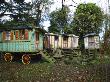 A Gypsy Caravan Site, Cornwall by Mark Bury Limited Edition Print