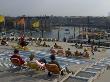 Sunbathing On The Roof Of Nemo, Eastern Docks, Amsterdam by Natalie Tepper Limited Edition Print