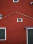 Red House With Shuttered Windows, Burano, Venice by Robert O'dea Limited Edition Print