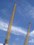 Millennium Dome, Docklands, London, Detail Of Masts, Architect: Richard Rogers Partnership by Valeria Carullo Limited Edition Print