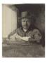 Autoportrait : Rembrandt Dessinant ; 1Er Etat by Rembrandt Van Rijn Limited Edition Print