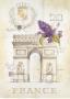 Arc De Triomphe Lilacs by Angela Staehling Limited Edition Print