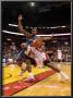 Washington Wizards V Miami Heat: Lebron James And Kevin Seraphin by Mike Ehrmann Limited Edition Print