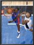 Detroit Pistons V Orlando Magic: Jason Maxiell And Rashard Lewis by Fernando Medina Limited Edition Print