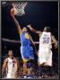 Golden State Warriors V Oklahoma City Thunder: Monta Ellis And Kevin Durant by Layne Murdoch Limited Edition Print