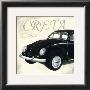 Black Volkswagon Bug by Lucciano Simone Limited Edition Print