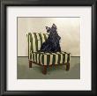 Scottie On Stripes by Carol Dillon Limited Edition Print