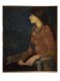 Pensive Lady, Seated by Edmond-Francois Aman-Jean Limited Edition Pricing Art Print