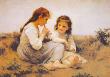 Les Confidences by William Adolphe Bouguereau Limited Edition Print