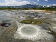 Thiobaccillus Bacteria Ring Around Hot Spring, Uzon Caldera, Kronotsky Zapovednik Reserve, Russia by Igor Shpilenok Limited Edition Print