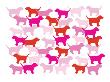 Pink Puppies by Avalisa Limited Edition Pricing Art Print