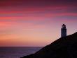 Trevose Lighthouse At Sunset, Near Padstow, Cornwall, Uk. July 2008 by Ross Hoddinott Limited Edition Print