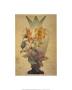 Modele De Vase En Cristal A Decor De Dahlias by Émile Gallé Limited Edition Pricing Art Print