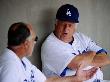 Texas Rangers V Los Angeles Dodgers, Glendale, Az - March 15: Tommy Lasorda And Davey Lopes by Kevork Djansezian Limited Edition Print