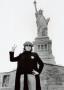 John Lennon At The Statue Of Liberty by Bob Gruen Limited Edition Pricing Art Print
