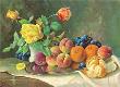 Rosen Und Fruchte by E. Kruger Limited Edition Print