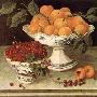 Fruits In Porcelain, Apricots by Galley Limited Edition Pricing Art Print