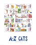 A-Z Of Cats by Nicola Streeten Limited Edition Print