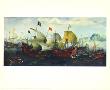 Dutch And English Warships by Aert Van Antum Limited Edition Pricing Art Print