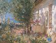 Shaded Corner Of The Garden by Piotr Stolerenko Limited Edition Print