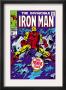 The Invincible Iron Man #1 Cover: Iron Man by Gene Colan Limited Edition Pricing Art Print