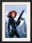 Black Widow #1 Cover: Black Widow Fighting by Greg Land Limited Edition Print