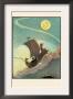 Sailing The Wooden Shoe By Moonlight by Eugene Field Limited Edition Print
