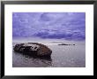 Sailboat Wreck, Person On Rock by William Swartz Limited Edition Print
