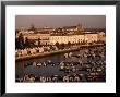 View Of Harbor At Sunset, Algarve, Port by Walter Bibikow Limited Edition Print