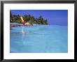 Woman Snorkeling, Maldives Islands, Indian Ocean by Angelo Cavalli Limited Edition Print