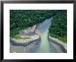 Aerial View Of The Mouth Of Rio Claro River Emptying Into The Ocean, Sirena, Costa Rica by Roy Toft Limited Edition Print