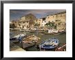 The Harbour, Centauri Port, Corsica, France by Michael Busselle Limited Edition Print