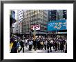 Busy Street, Central, Hong Kong Island, Hong Kong, China by Amanda Hall Limited Edition Print