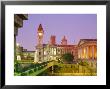 Birmingham City Centre, England by Charles Bowman Limited Edition Print