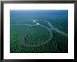 Amazon River, Amazon Jungle, Aerial View, Brazil by Steve Vidler Limited Edition Print