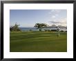 Men Playing Golf On Le Touessrok Golf Course by Holger Leue Limited Edition Pricing Art Print